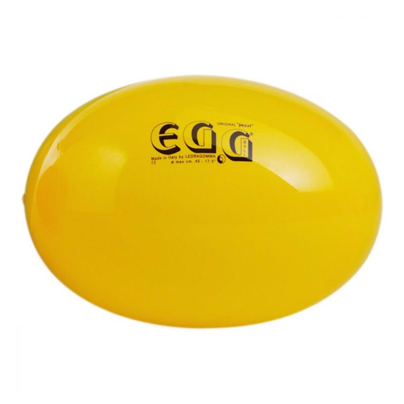 Lopta u obliku jajeta 45 cm - žuta Cijena