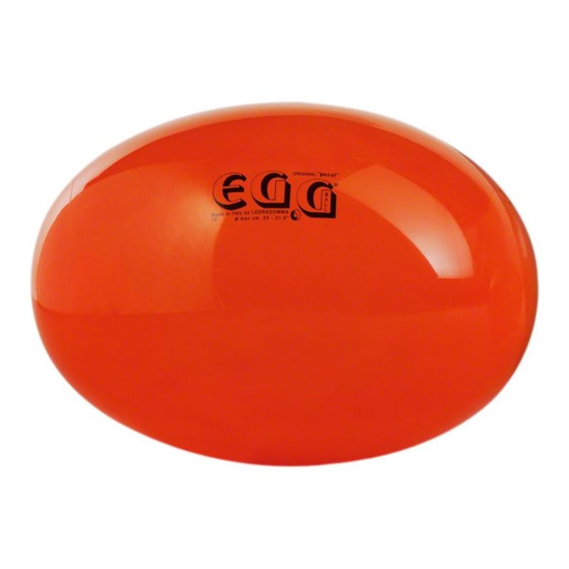 Lopta u obliku jajeta 55 cm - narančasta Cijena