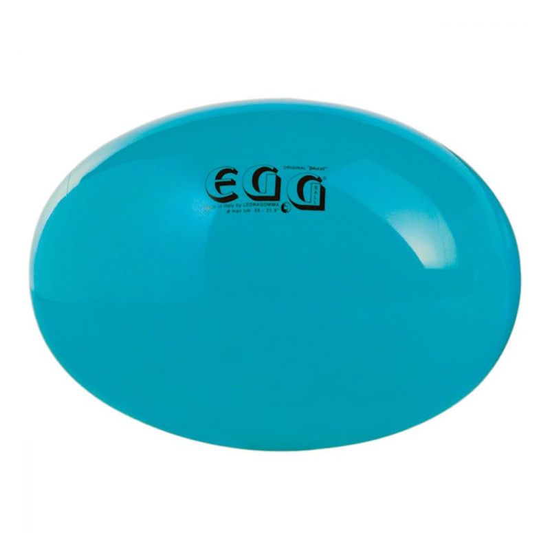 Lopta za terapiju u obliku jajeta 65 cm - plava Cijena