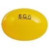 Lopta u obliku jajeta 45 cm - žuta
